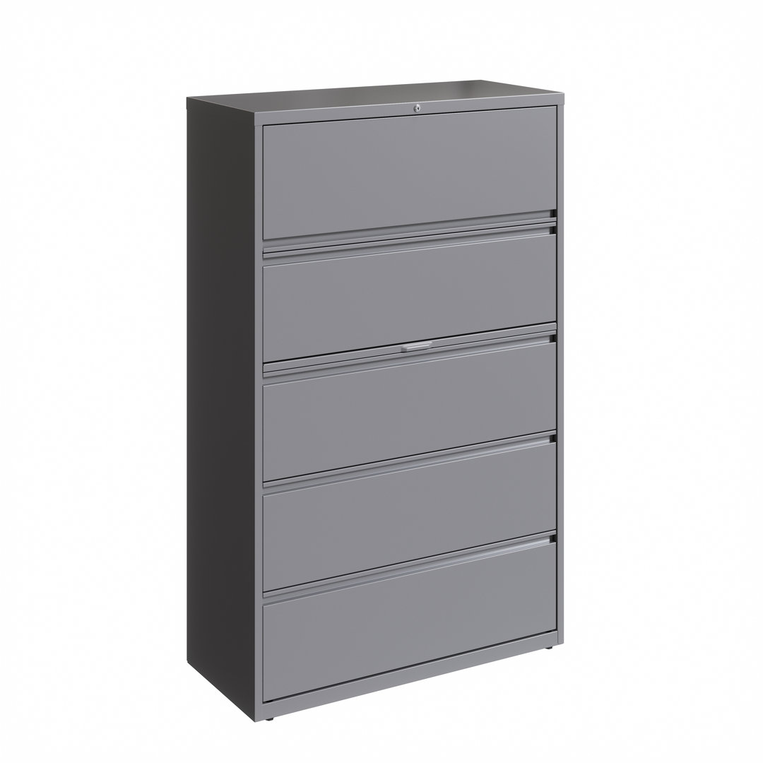 Harietta 42'' Wide 5 -Drawer Steel File Cabinet Upper Square™ 