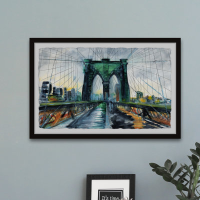 Way to Your Dream - Reproduction d'art sur papier encadrée