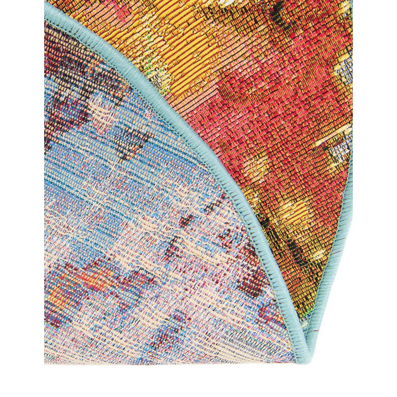 Tapis d'extérieur botanique, Rond 10 pi