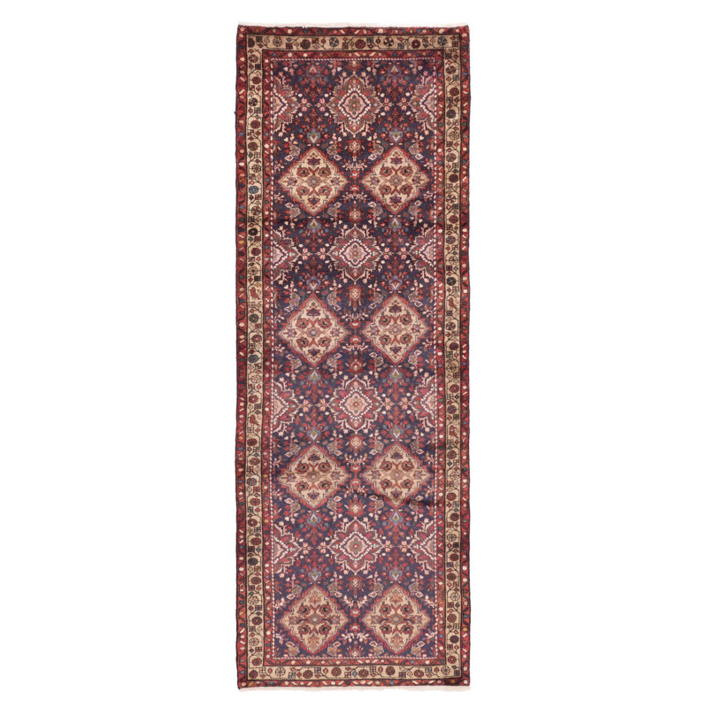 Tapis bleu marine Andelz 3 pi 2 po x 9 pi 8 po