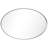 Stainless Steel Oval Mirror-124378212