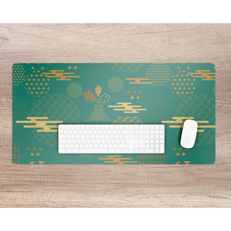 Polyvinyl Chloride (PVC) Desk Pad, 0.1cm H x 120cm W x 60cm D