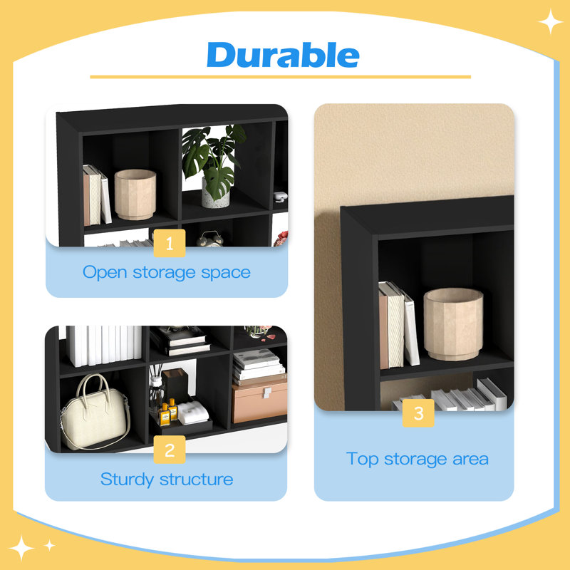 Organisateur de rangement cubique, Black
