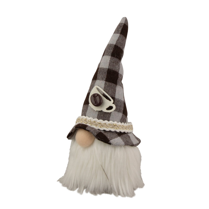 Gnome café 8,25 po, Noir / blanc