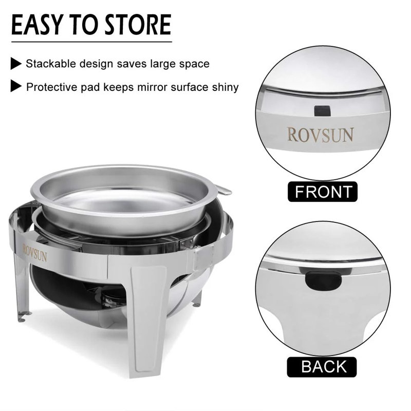 Stainless Steel Round Chafing Dish