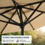 Parasol de marché 9 pi avec base et bouton poussoir inclinable 9 pi-108840587-138799225