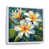 Cadre flottant blanc