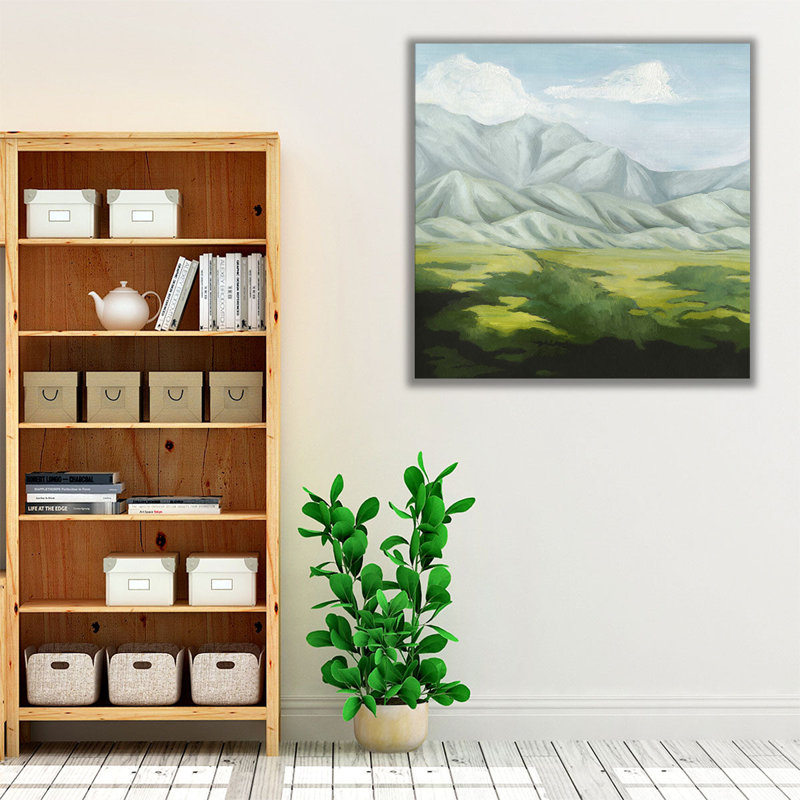 «Deep Valley I», reproduction d'art sur toile, H 12 po x l 12 po