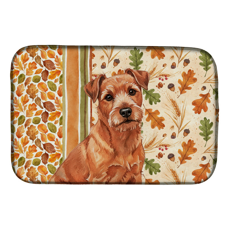 Tapis de séchage Red Norfolk Terrier Heirloom