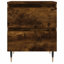 Solley 40cm W Iron Bedside Table-951472523-984983211