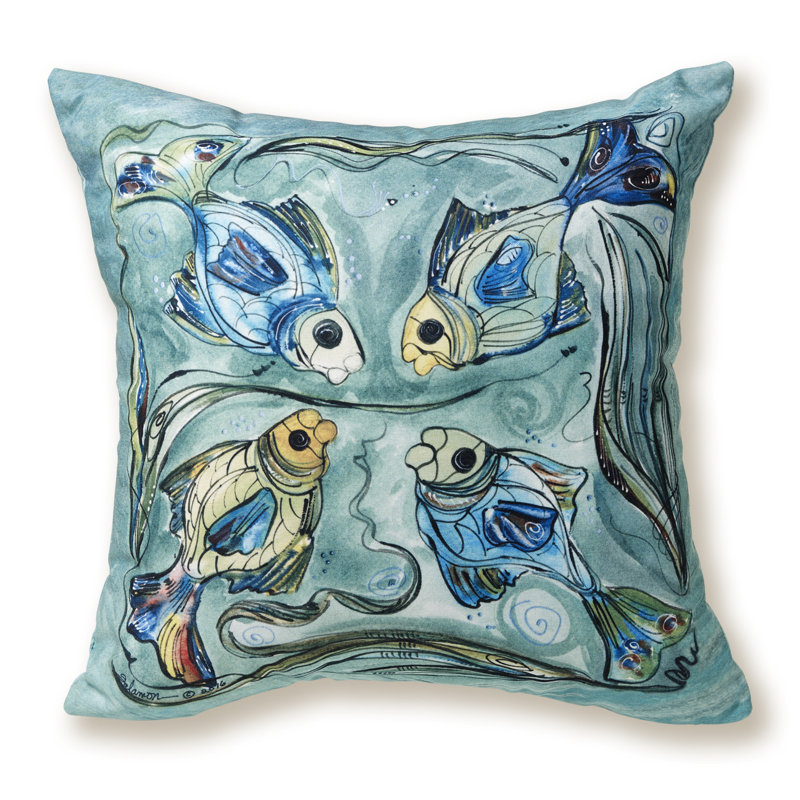 The Natural World Collection Outdoor Reversible Throw Pillow, 20" x 20"