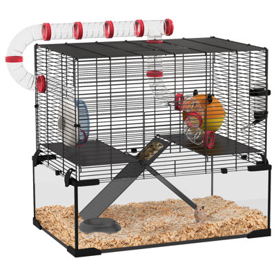 Hamster Cage with Ramp