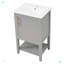 Meuble-lavabo de 20 po avec lavabo