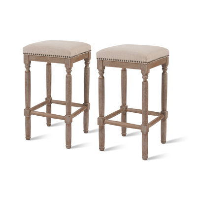 Liya Upholstered Counter Stool