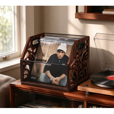 Solid Wood 12.2 " H Media Shelves