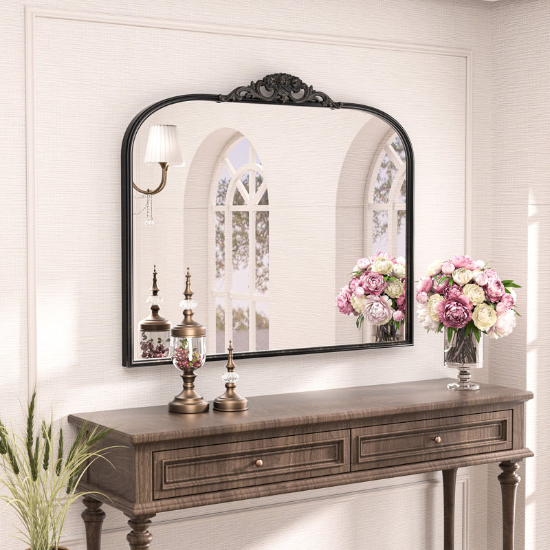Miroir mural Arnott, Noir antique, 30 po x 40 po