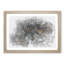 A Great Horned Owl in Abstract - Picture Frame Graphic Art Print-55629585-55629583