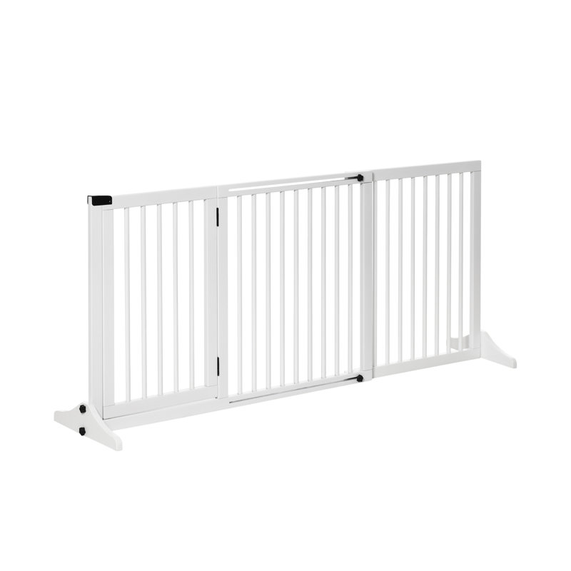 Barrière pour animaux autoportante verrouillable