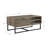 Homare Rustic Oak & Black Finish Coffee Table