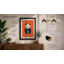 Geometric Panda Modern - Framed Print-863779464-863779465