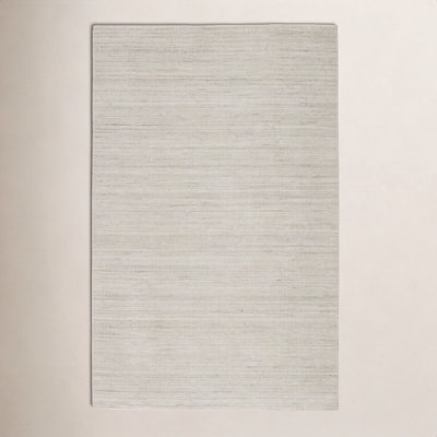 Hamburg Light Gray Hand-Loomed Rug