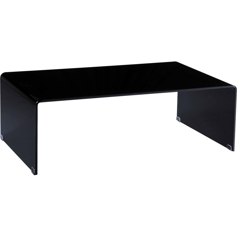 Dasher Coffee Table, Noir, Non, H 15 po x L 24 po x l 43 po