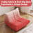 38" W Bean Bag Chair Sofa No-assembly Teddy Fabric Sofa Perfect For Bedroom, Study, Or Living Room-1704753532