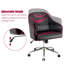 Chaise de travail Everley-1488758950