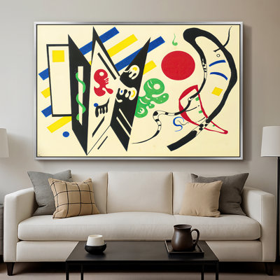 Recocrity (Récifoque), 1935 - Wassily Kandinsky, reproduction d'art sur toile tendue