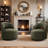 Denison 32'' Swivel Accent Chair-111634277