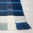 Anjail Flat Weave Wool/Cotton Plaid Rug in Beige/Blue-2059817737