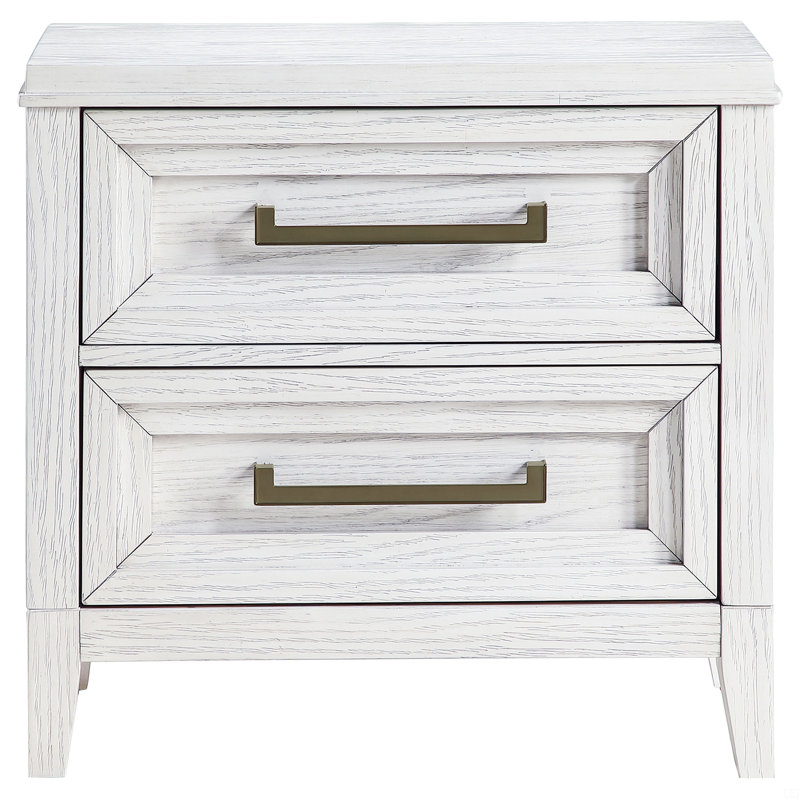 2-Drawer Nightstand Bedside Table