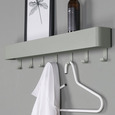 Dax Play Metal Wall 7 - Hook Wall Mounted Coat Rack