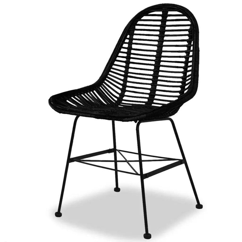 Denney 84cm H Side Chair, Black, 2