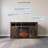 18" Electric Fireplace Heater with Remote Control, Black