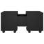 Coffee Table Black 60X60x38 Cm Engineered Wood