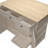 Kitchen Island with Power Outlet & LED Lights - Bakers Rack with Storage-1993200122
