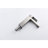 Waterfall Spout Bathroom Sink Faucet, Stainless Steel 304, Single Lever, Brushed Nickel, Quick And Convenient, Hot Cold Faucet With Effect, Handle, Fine Water Stream,
