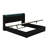 Upholstered Bed, 360 Surround LED Function, Buttons/Apps/Remote Control, Hydraulic Storage Bed With USB Type-C Charging-1183972646-1183972651