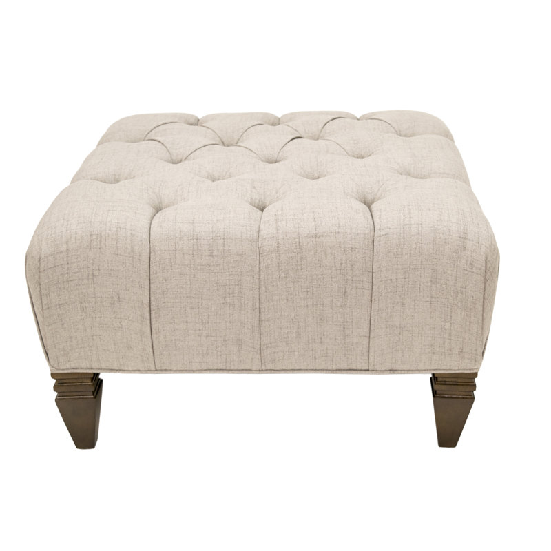 Germaine Upholstered Ottoman, Cafe