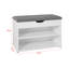 4 Pair Shoe Storage Bench