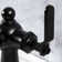 Kingston Brass Knight Single-Handle 1-Hole Deck Mount Bathroom Faucet with Push Pop-Up and Deck Plate