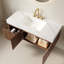 Meuble-lavabo moderne avec lavabo en céramique de qualité supérieure, armoire en bois durable pour la maison