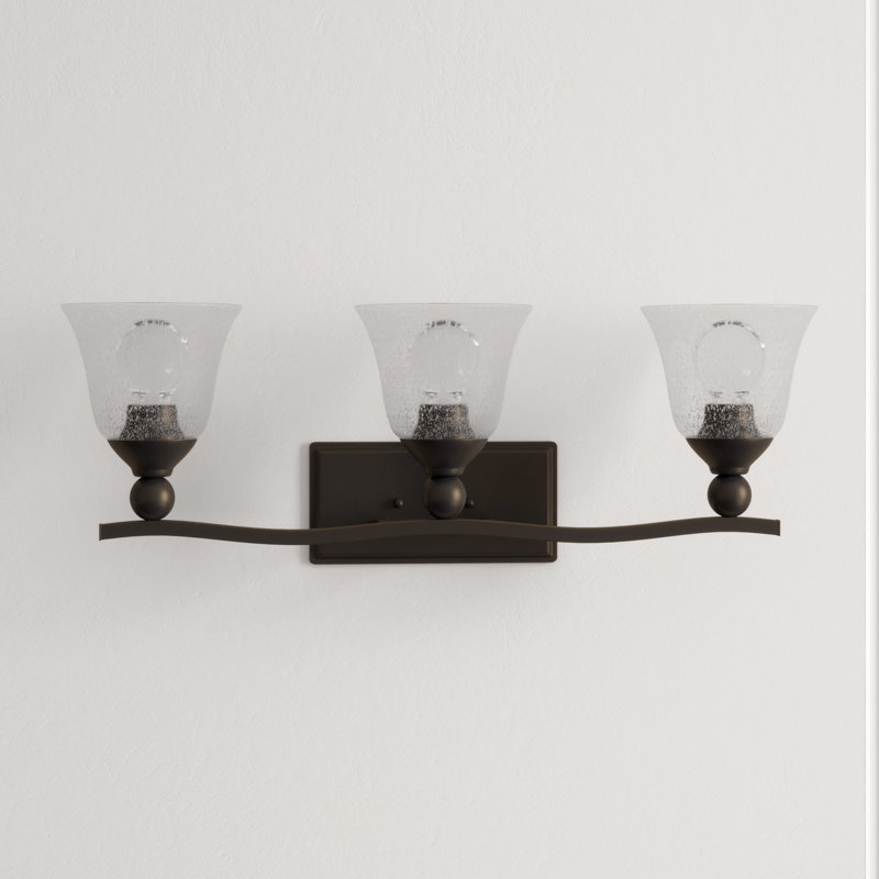Bolla 3-Light Vanity Light, Olde Bronze