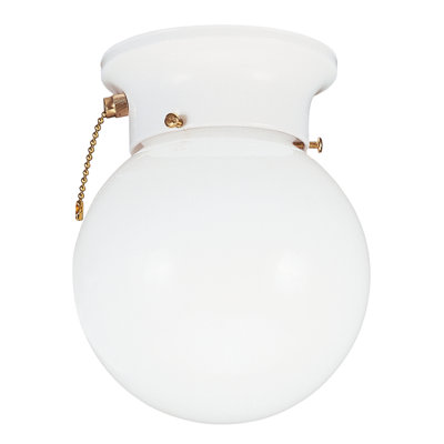 Plafonnier encastré 1 lumière 6 po 