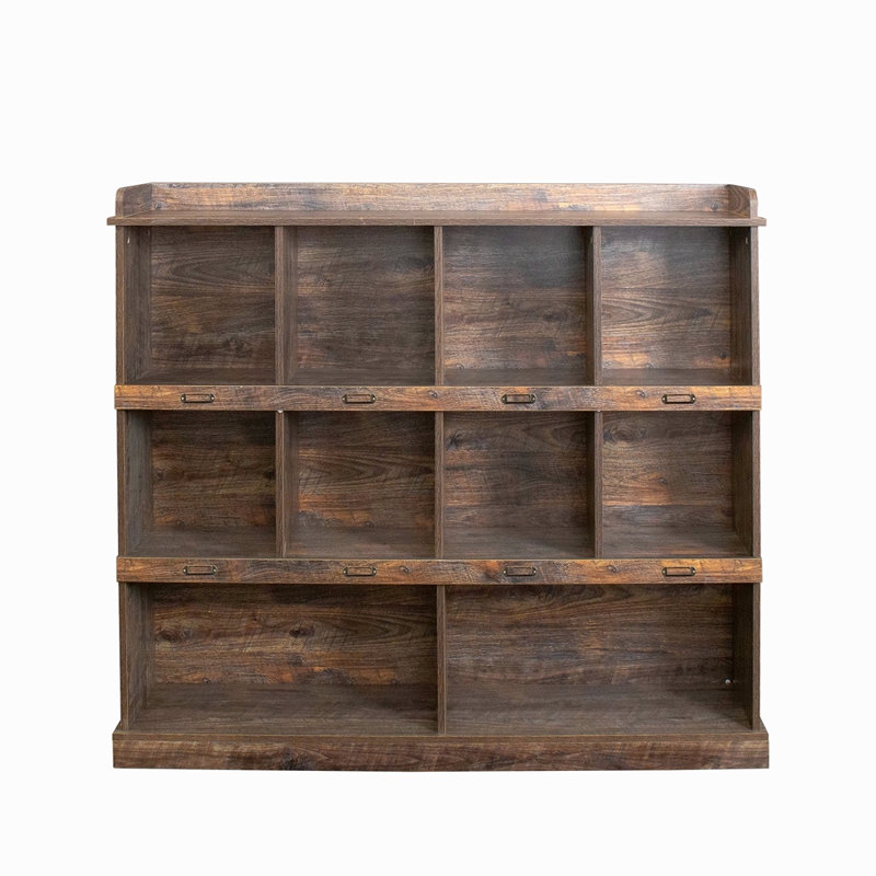 10-Shelf Bookcase, Espresso