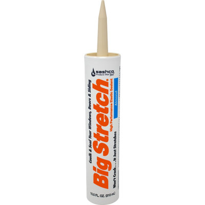 Sashco 10002 10.5 Oz. Almond Big Stretch-12PK
