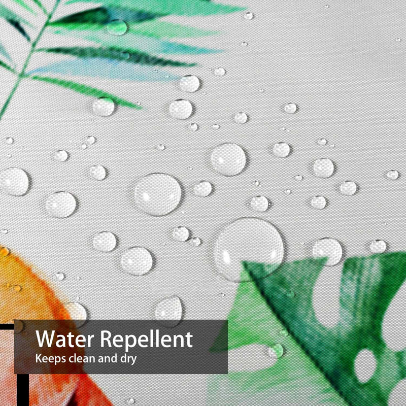 Rideau de douche Aquarelle, L 72 po x l 84 po