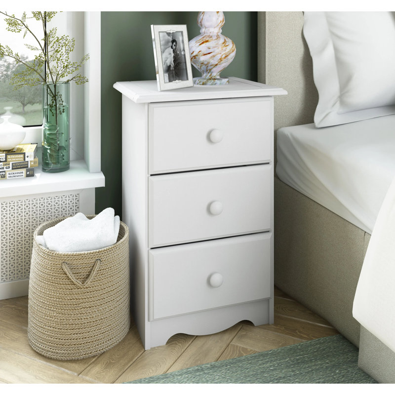 Table de chevet en bois massif Audrynna
