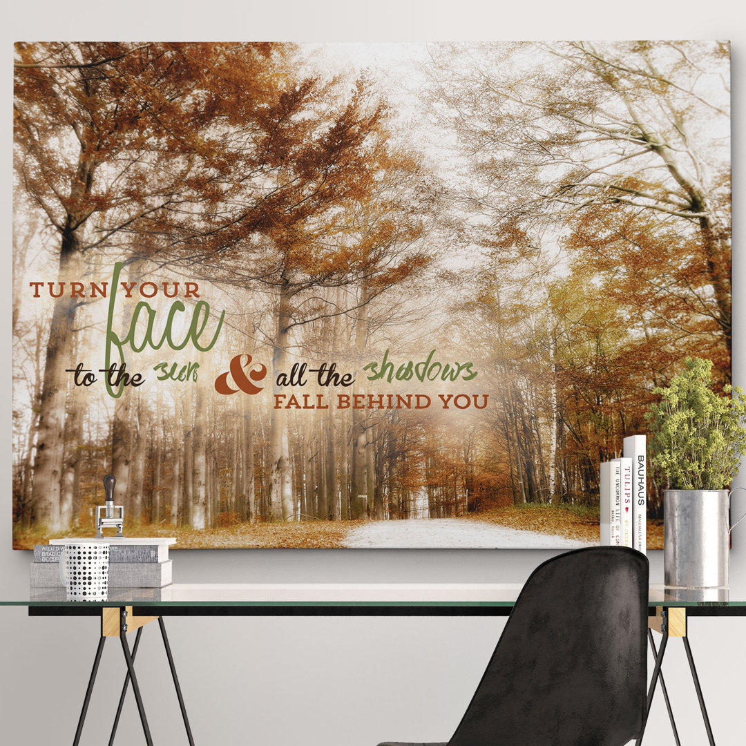 Front of Fall by Irene Weisz - Graphic Art Print on Canvas Wexford Home 